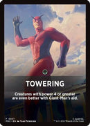 Towering Theme Card (MSC-057) - Commander: Marvel Super Heroes