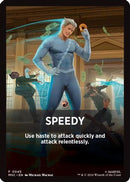 Speedy Theme Card (MSC-045) - Commander: Marvel Super Heroes