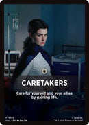 Caretakers Theme Card (MSC-013) - Commander: Marvel Super Heroes