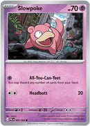 Slowpoke 029  - Reverse Holofoil ME05 Pitch Black - Common
