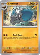 Cranidos 044  - Reverse Holofoil ME05 Pitch Black - Common