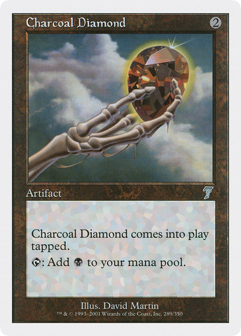 Charcoal Diamond (7ED-289) - Seventh Edition