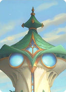 Archazia's Island Puzzle Insert (Version 1 of 2) (Top Middle)  - Archazias Island