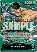Roronoa Zoro (OP12-020) (OP12-020) - Starter Deck 32: GREEN Roronoa Zoro Foil