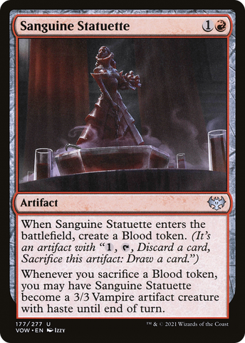 Sanguine Statuette (VOW-177) - Innistrad: Crimson Vow
