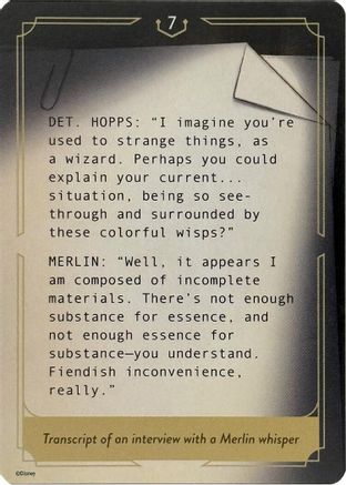 Whispers in the Well Case File Cards (7 of 18)  - Whispers in the Well