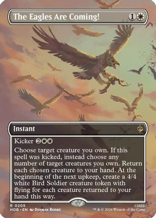 The Eagles Are Coming! (Borderless) (HOB-205) - The Hobbit Foil