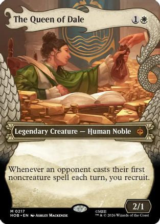 The Queen of Dale (Showcase) (HOB-217) - The Hobbit Foil