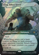 Sting, Bilbo's Sword (Showcase) (Surge Foil) (HOB-273) - The Hobbit Foil