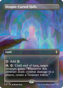 Dragon-Cursed Halls (Borderless) (HOC-008) - The Hobbit: Eternal-Legal Foil