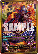 Marshall.D.Teach (ST27-005) (SP) (ST27-005) - The World's Strongest Warriors Foil