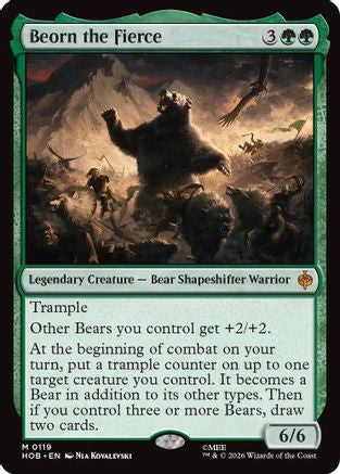 Beorn the Fierce (HOB-119) - The Hobbit Foil