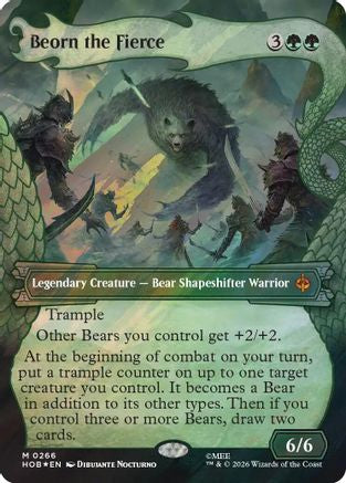Beorn the Fierce (Showcase) (Surge Foil) (HOB-266) - The Hobbit Foil