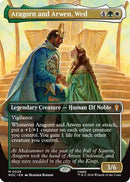 Aragorn and Arwen, Wed (Borderless) (HOB-028) - The Hobbit Foil