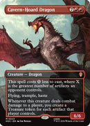 Cavern-Hoard Dragon (Borderless) (HOC-023) - The Hobbit: Eternal-Legal Foil