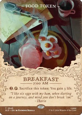 Food Token (2545) (SLD-2545) - Secret Lair Drop Series