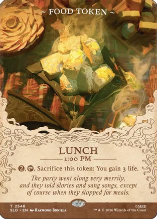 Food Token (2548) (SLD-2548) - Secret Lair Drop Series