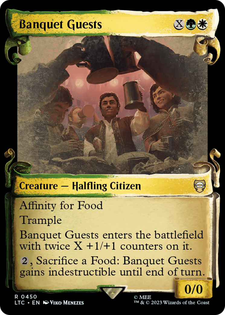 Banquet Guests (LTC-450) - Tales of Middle-earth Commander: (Showcase)