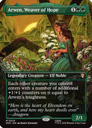 Arwen, Weaver of Hope (Borderless) (HOC-024) - The Hobbit: Eternal-Legal Foil
