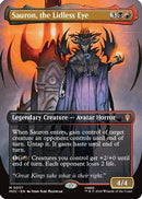 Sauron, the Lidless Eye (Borderless) (HOC-037) - The Hobbit: Eternal-Legal Foil