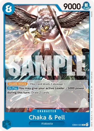 Chaka & Pell (Tournament Pack 2026 Vol. 3) (EB04-023) - One Piece Promotion Cards