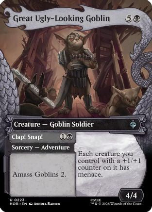 Great Ugly-Looking Goblin (Showcase) (HOB-223) - The Hobbit Foil