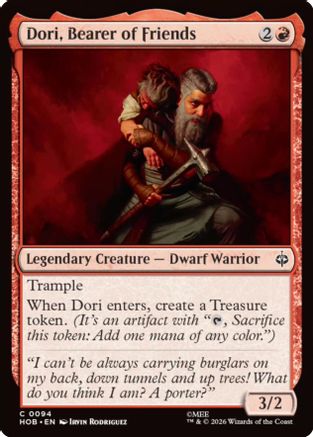 Dori, Bearer of Friends (HOB-094) - The Hobbit Foil