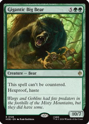 Gigantic Big Bear (HOB-126) - The Hobbit