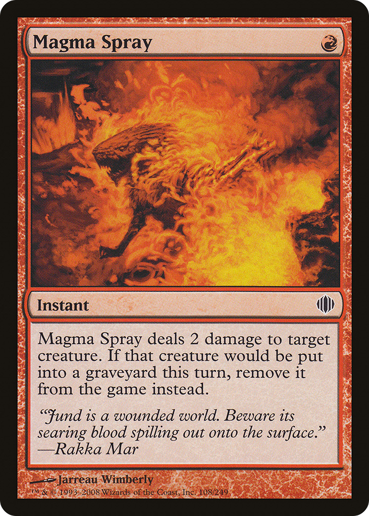 Magma Spray (ALA-108) - Shards of Alara Foil