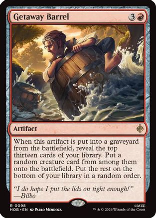 Getaway Barrel (HOC-098) - The Hobbit: Eternal-Legal
