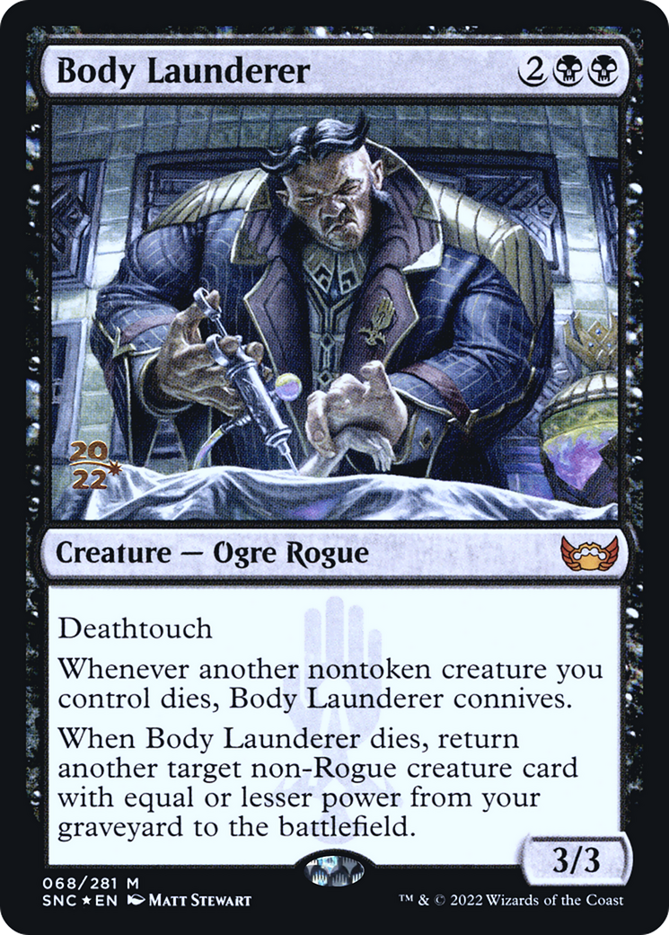 Body Launderer (PRE-68S) - Streets of New Capenna Promos Foil