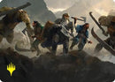 Struggle of Howling Steel Art Card (Gold-Stamped) (ASHOB-051) - Art Series: The Hobbit