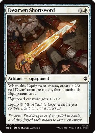 Dwarven Shortsword (HOB-010) - The Hobbit Foil