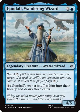 Gandalf, Wandering Wizard (HOB-041) - The Hobbit