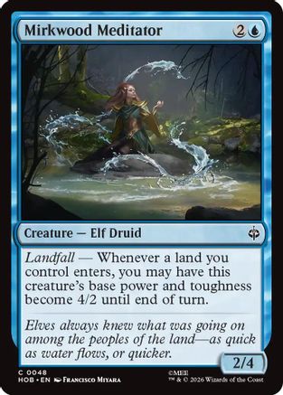 Mirkwood Meditator (HOB-048) - The Hobbit Foil