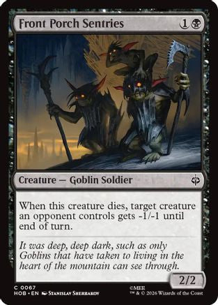 Front Porch Sentries (HOB-067) - The Hobbit Foil