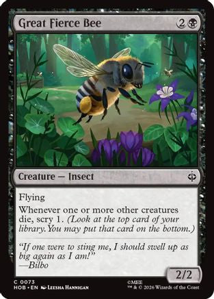 Great Fierce Bee (HOB-073) - The Hobbit
