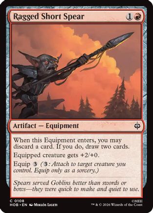 Ragged Short Spear (HOB-108) - The Hobbit
