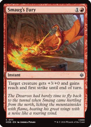 Smaug's Fury (HOB-111) - The Hobbit Foil