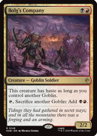 Bolg's Company (HOB-149) - The Hobbit