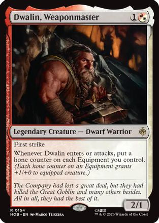 Dwalin, Weaponmaster (HOB-154) - The Hobbit Foil