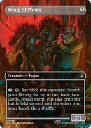 Troop of Ponies (Borderless) (HOB-199) - The Hobbit Foil