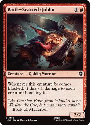 Battle-Scarred Goblin (HOC-192) - The Hobbit: Eternal-Legal