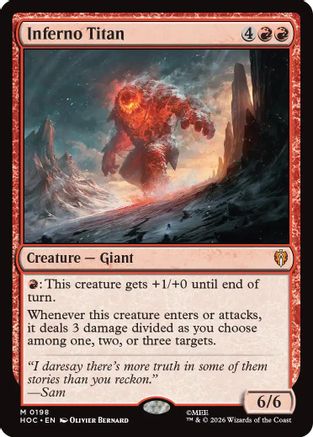 Inferno Titan (HOC-198) - The Hobbit: Eternal-Legal