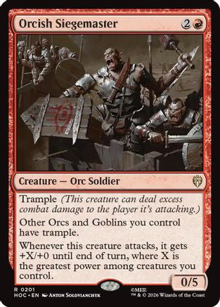 Orcish Siegemaster (HOC-201) - The Hobbit: Eternal-Legal