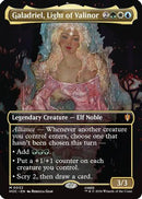 Galadriel, Light of Valinor (Borderless) (HOC-032) - The Hobbit: Eternal-Legal Foil