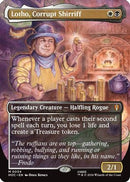 Lotho, Corrupt Shirriff (Borderless) (HOC-034) - The Hobbit: Eternal-Legal Foil