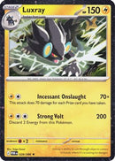 Luxray 028/088  - Holofoil Blister Exclusives - Rare