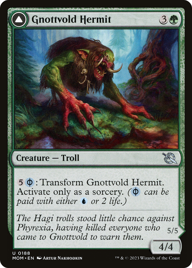 Gnottvold Hermit // Chrome Host Hulk (MOM-188) - March of the Machine