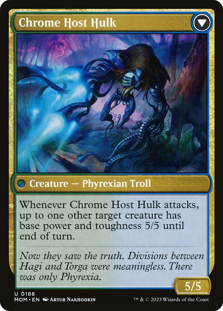Gnottvold Hermit // Chrome Host Hulk (MOM-188) - March of the Machine Foil